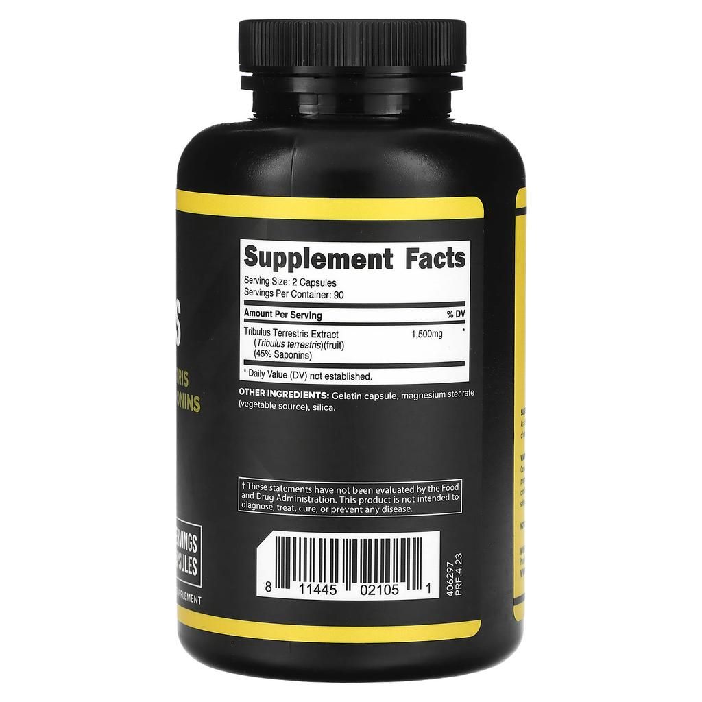 Tribulus, 180 capsules (750 mg per capsule)