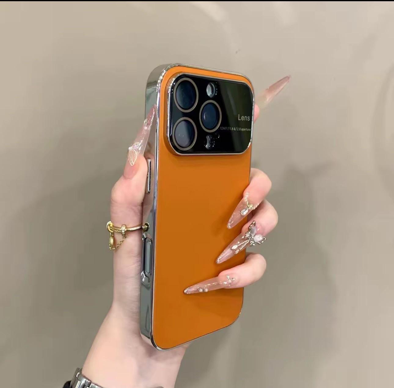 

AG Matte Apple 17 Pro Max Drop-proof Phone Case with Large Window - Premium Protective Cover for 16/15/14 14 Plus