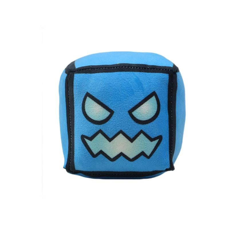 New Geometry Dash Plush Geometry Sprint Game Plush Toy Doll Pillow