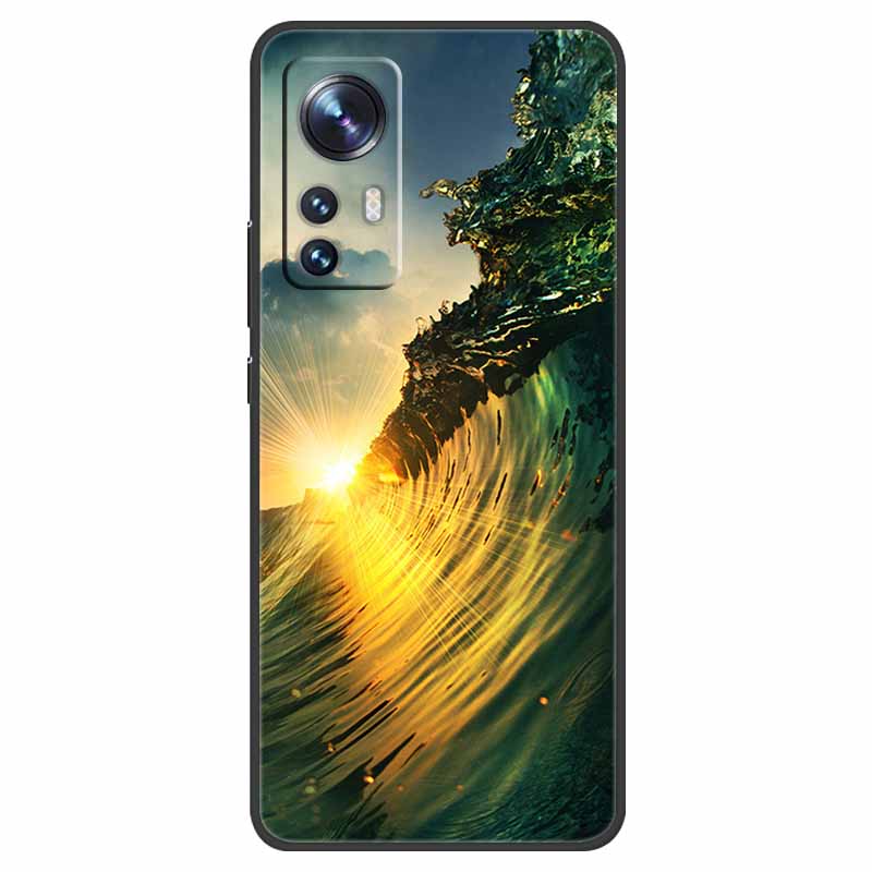 For Xiaomi 12 Lite 5G Case Shockproof Soft Silicone TPU Back Cover For Xiaomi Mi 12 Lite 5G Phone Case Mi12Lite 12Lite Cartoon