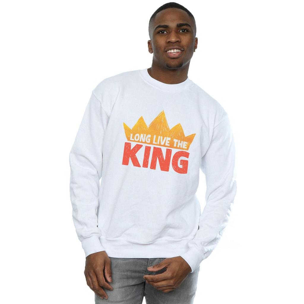 Disney Mens The Lion King Movie Long Live The King Sweatshirt