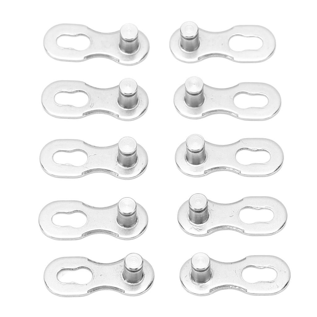 5pairs Bicycle Missing Link Rustproof Steel Quick Release Link Corrosion Resistant Easy Installation Bike Chain Link