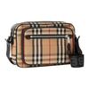 Burberry Borsa Fotografica in Pelle a Quadri Vintage Borsa a Spalla Unisex Giallo 8010152