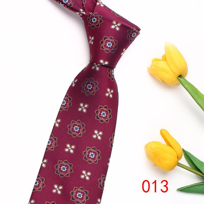 Rael Tie 8Cm Burgundy Tie Men'S, Dress Business Groom Wedding Tie