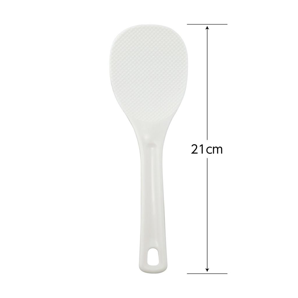 Akebono Sangyo Rice Blister Made In Commercial Double Embossed Surface for Magic Rice Paddle Paddle, White, 21cm, Pack, Japan, Use, Non-Stick Rice,