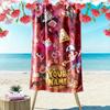Custom Gravity Falls  Print Beach Towel, Large Soft Quick Dry Towel for Beach Camping Swimming