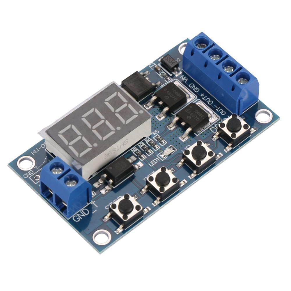 12V-24V Pulse Signal Cycle Delay Timer Switch Cycle Delay Timer Delay  Industrial Applications