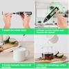 Milk Frother USB Rechargeable LCD Display 3 Speeds Handheld Whisk Electric Foamer Maker