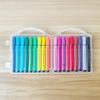 18-Color Triangular Grip Markers for Kids - Ideal for School, Art, DIY, Journals