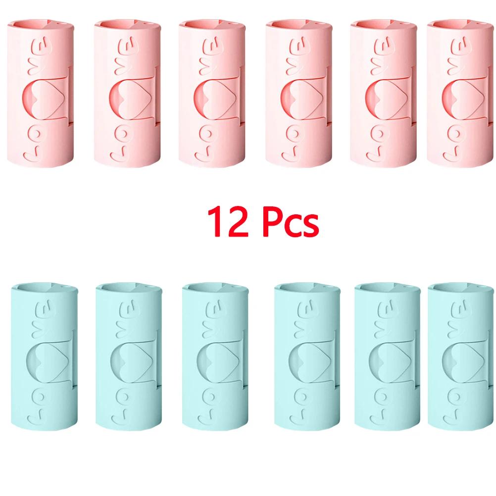 6/12 Pcs Anti-Slip Clips, Plastic Bed Sheet Clips for Mattress, Curtain & Blanket Buckle Clamp, Fixing Bed Cover Clips, Strong