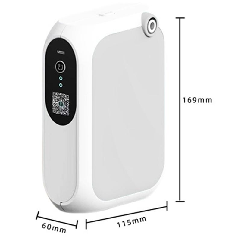 USB Powered Essential Oil Diffuser with Timer 140ml Capacity Wall Mount/Desktop Essential Oil Diffuser for Home Office