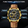 LIGE x FOXBOX Fashion Men Watch Luxury Original Military Sports Chronograph Watch Waterproof Clock Digital Men's Quartz Watch