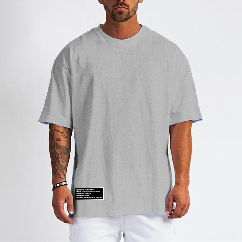 Basketball Training Clothes Short-sleeved Men's Breathable Loose Sweat-wicking Quick-drying Sports Running T-shirt