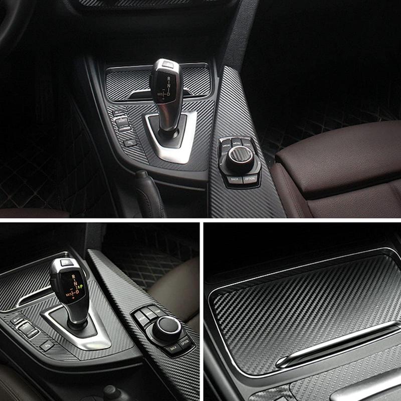 Für BMW 3er 4er / F30 F31 F32 F34 F36 Auto Mittelkonsole TPU Karbonfaser Schutzfolie Kratzfest Reparaturfolie