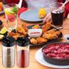 Plastik Transparente Gewürzflaschen Küche Pulver Aufbewahrungsdose Salz Pfefferstreuer Barbecue Gewürzdosen Gewürzbox Flasche