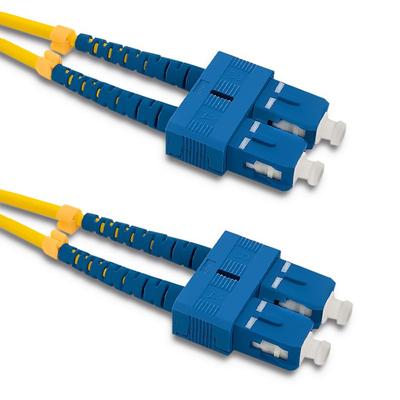 Qoltec SC/UPC Fiber Optic Patchcord - SC/UPC | Singlemode | 9/125 | G652D | Duplex | 2m