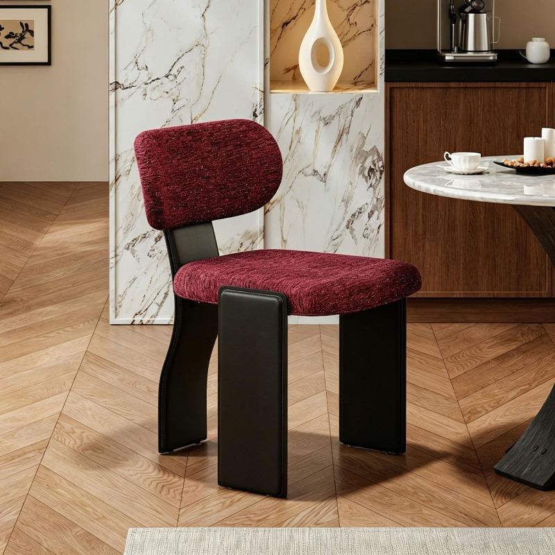 Modern Dining Chair Living Room Backrest Chairs Elegant Luxury Decorative Chair Aesthetic Relaxing Vanity Chairs Home Furniture