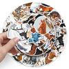50 Horse Graffiti Stickers Personalized Cartoon Animal Creative Decoration Mobile Phone Case Water Cup Suitcase Stickers