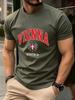 Vienna Austria Letter Local Printing Men TShirt Cotton Summer Soft Oversized Tops ONeck Short Sleeve T Shirt Casual Clothes