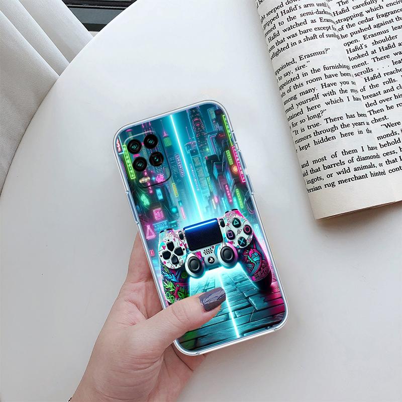 

QE30 Game Over Phone Case for Motorola Moto E13 E15 E20 E22 E22I E22S E30 E32 E40 E7 E7I G Plus Power Play Stylus G22 G14 Motorola Moto E22