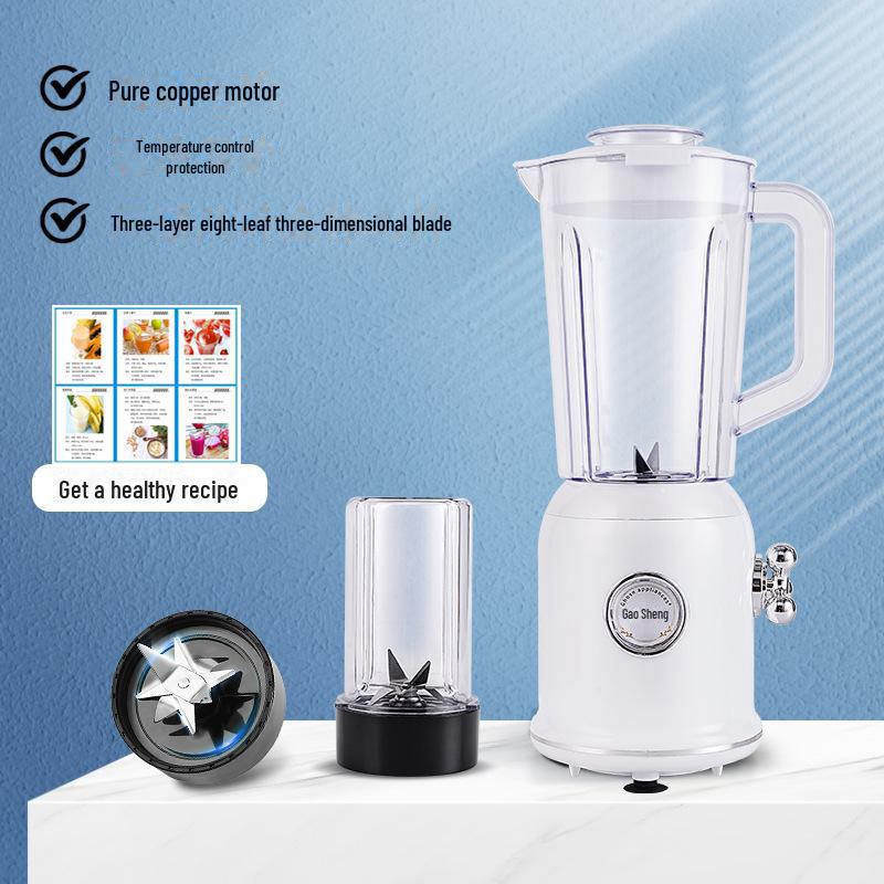 

Многофункциональная ретро-соковыжималка и соеварка - 110 В/220 В миксер для жидких продуктов и назогастральный кормовой процессор