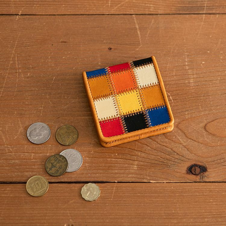 Coin case made by a baseball glove limited to directly managed genuine large coin DPC814M multicolor [Official Tryon] manufacturer, stores,