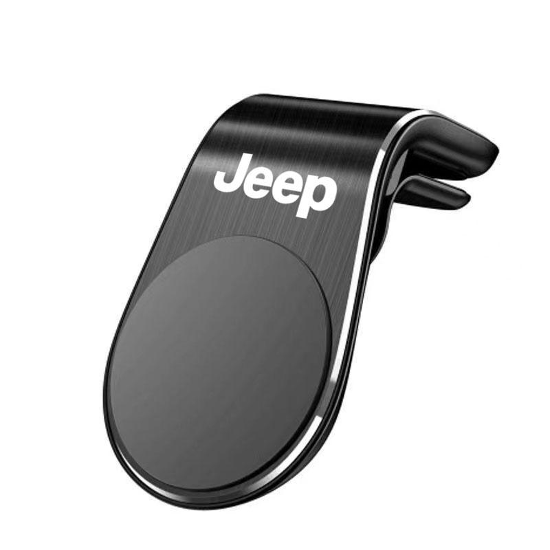 AFV1 Magnetic Car Phone Holder Car Air Outlet Phone Stand Clip For Jeep Grand Cherokee Wrangler JK Gladiator Compass Renegade Patriot