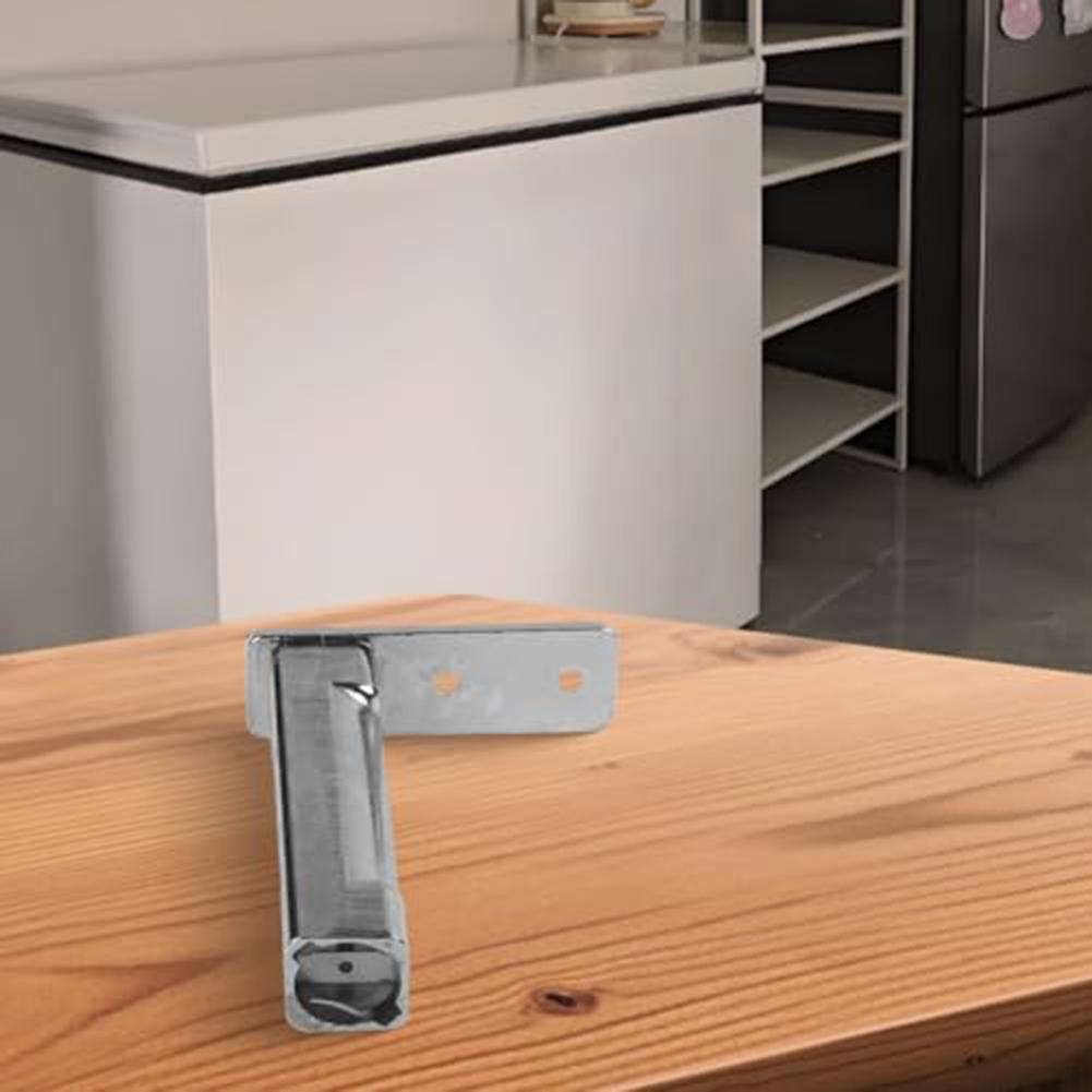 Silver Stainless Steel Fridge Door Hinge Smooth Opening Closing Mechanism For Refrigerator Repair Replacement Accessory