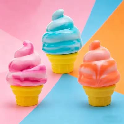 Verkauf Quetschspielzeug Eiscreme-förmig Dekompression Nice Cream Cone Überraschung Stressabbau Quetschparty Geschenke Ornamente