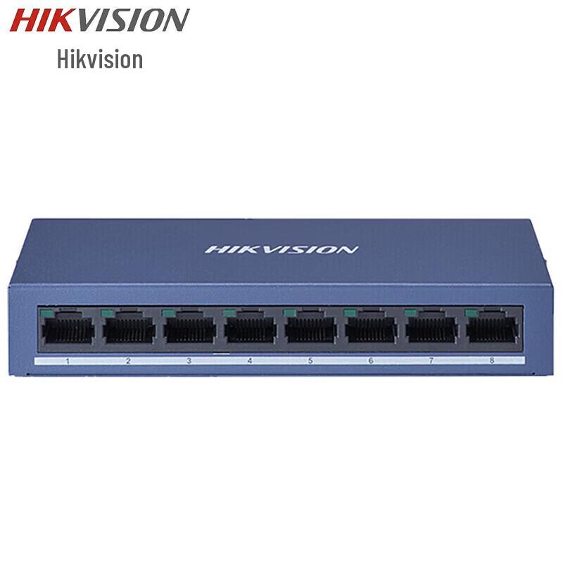 

HIKVISION DS-3E0108-E(B) 8-Port 100Mbps Unmanaged Switch