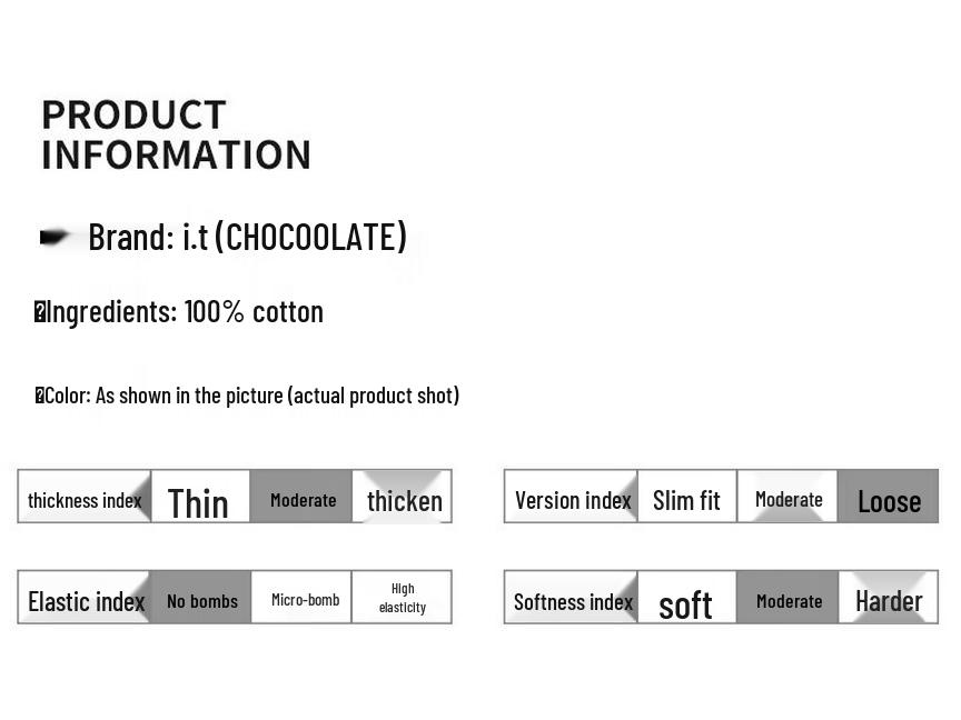 :CHOCOOLATE Men's Loose Fit Straight Leg Multi-Pocket Cargo Pants