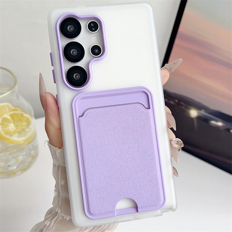 Compatible Samsung Phone Case for S25 Ultra, S23 FE, S24 Plus, S25 Edge, S24 US23 with Card Holder