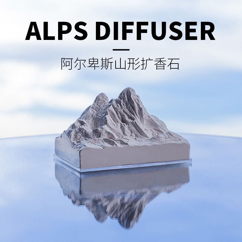 

Alps Car Diffuser Stone Luminous Indoor Fragrance High-End Bedroom Decoration Car Fragrance Air Freshener [Light-In-The-Dark White + Gift Box Set] Ocean Dew