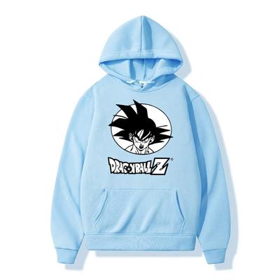 Anime japonês moletom com capuz unissex feminino dragon-ball hip hop inverno velo com capuz masculino streetwear unisex harajuku camisolas roupas