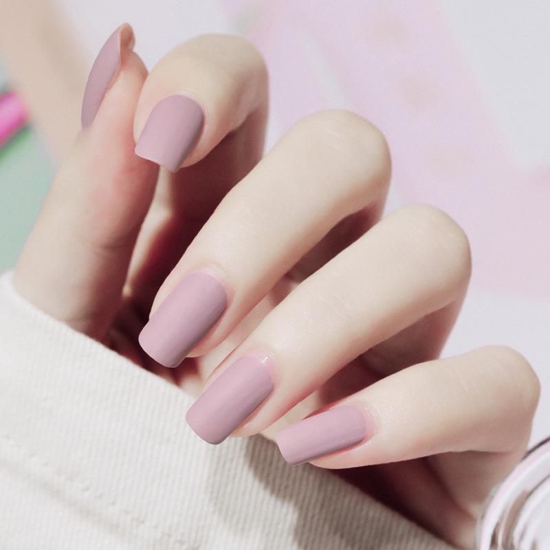 Fog Matte Nail Polish Lasting Non Peelable Scrub Colorless Transparent Bake Free Nail Enamel