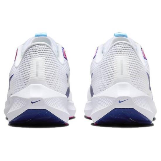 Nike Air Zoom Pegasus 40 White Deep Royal Blue - DV3853-105