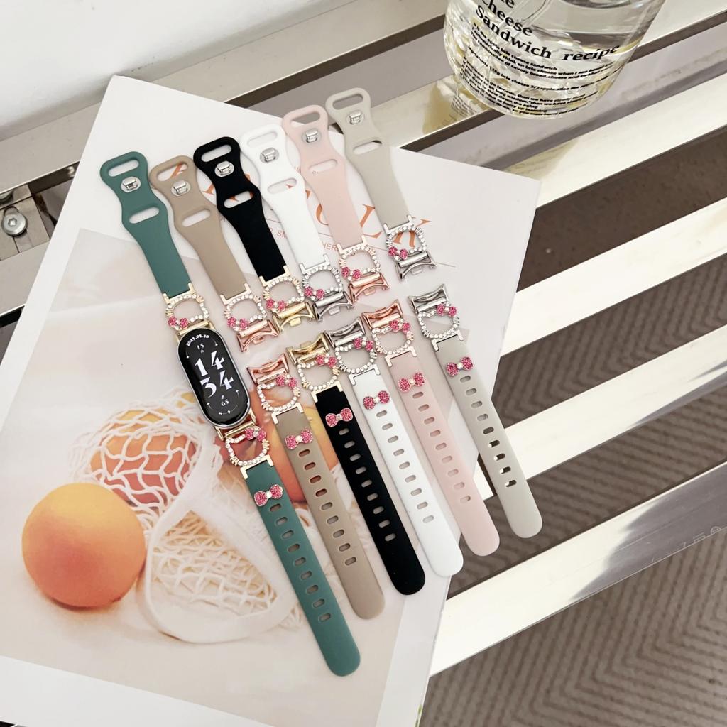 Strap For Mi Band 9 8 8pro 9 Pro Global Smart Bracelet Pulseira for Xiaomi Mi Band 8 NFC Wristband Accessories Redmi Band 4 5 Band