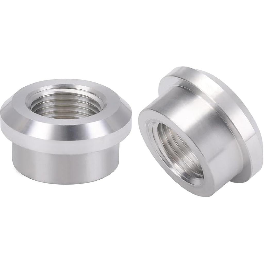 3/8 NPT Female Aluminum Weld On Bung Fitting 2PCS