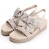 Howell Ribbon Motif Footbed Sandals 2859 [Margaret Idea]