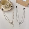 Flower Hanfu Headdress Hair Accessories New Year Side Clip Crystal Head Chain Eyebrows Pendant