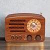 Retro Desktop FM AM Radio Receiver Rechargeable MP3 Stereo Bluetooth Speaker