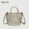 Retro Oil Wax Leather Simple Mori Style Shoulder Messenger Bag