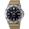Standard Analog Quartz Men's Watch MTP-VD01-5EV Military Khaki Beige