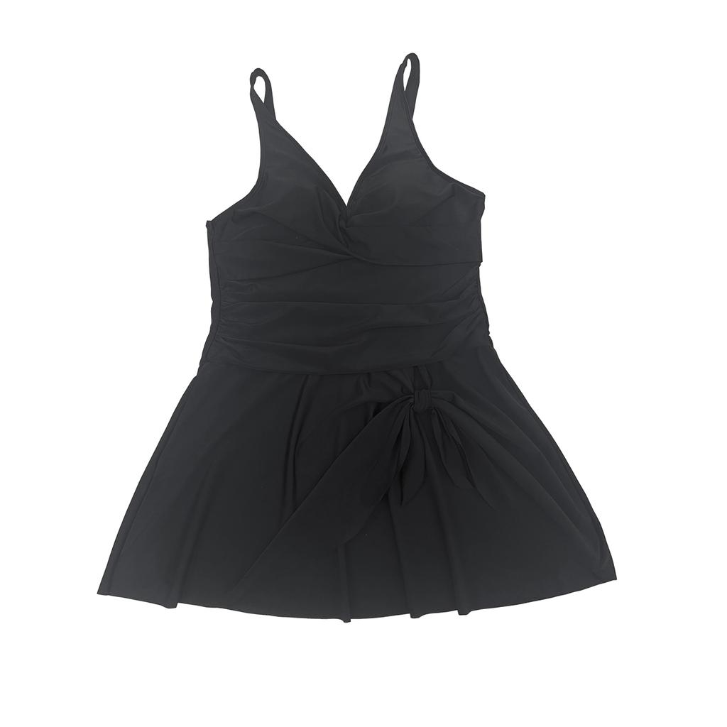 Women's Two-Piece Bikini Set Large Size Skirt Split Swimsuit
