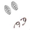 2 Pairs Seat Springs Spiral Torsion 3'' for Bobber Chopper