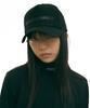 HYII Leather Strap Deep Ball Cap [Black]