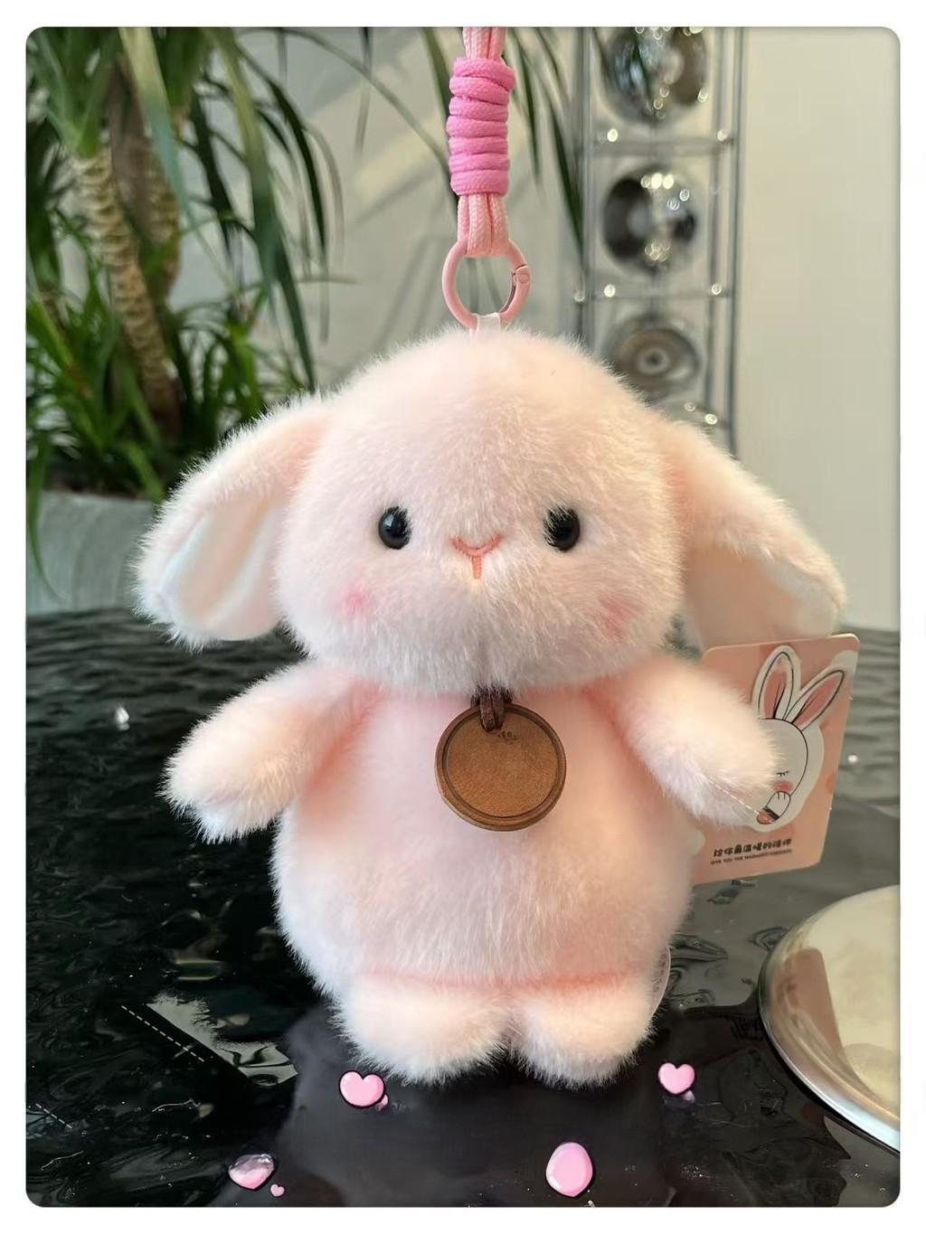

Animal Scented Plush Doll With Keychain For Home Office Decor And Gift Ideas Bunny