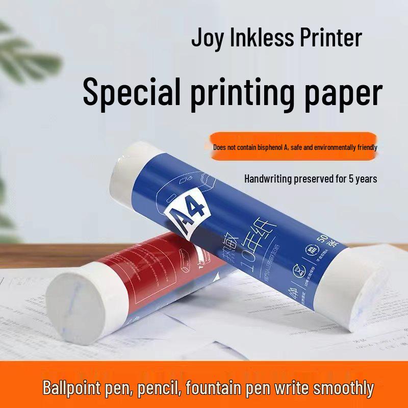 

Magpie Безчорнильний Термопринтер A4/A5 та Папір 1 A4 roll, 50 sheets, Long-lasting