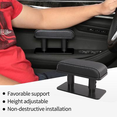 Heightening Pad Elbow Support Anti-fatigue Car Accessories Universal Car Armrest Pad  Driving