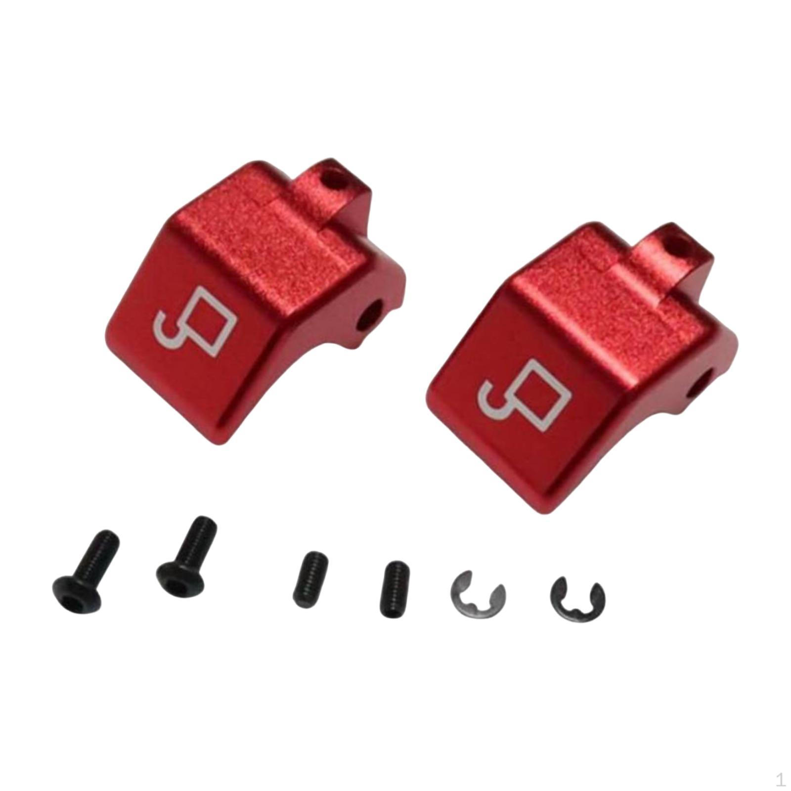 

2 Pieces Soft Top Convertible Roof Latch Lock Set Accessory Attachment Easy Installation Aluminium красный